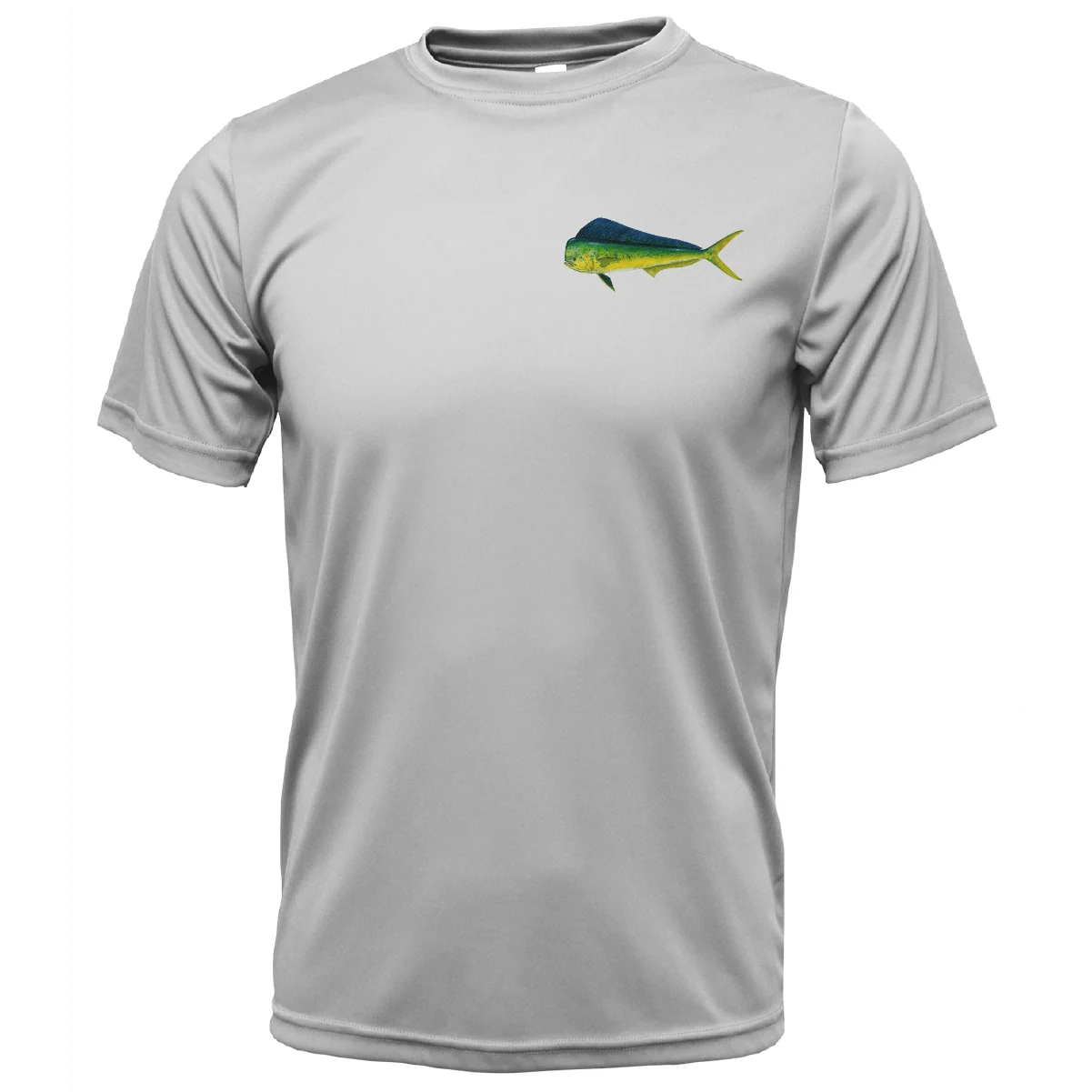 Key West, FL Mahi on Chest Short Sleeve UPF 50+ Dry-Fit Shirt - Image 9