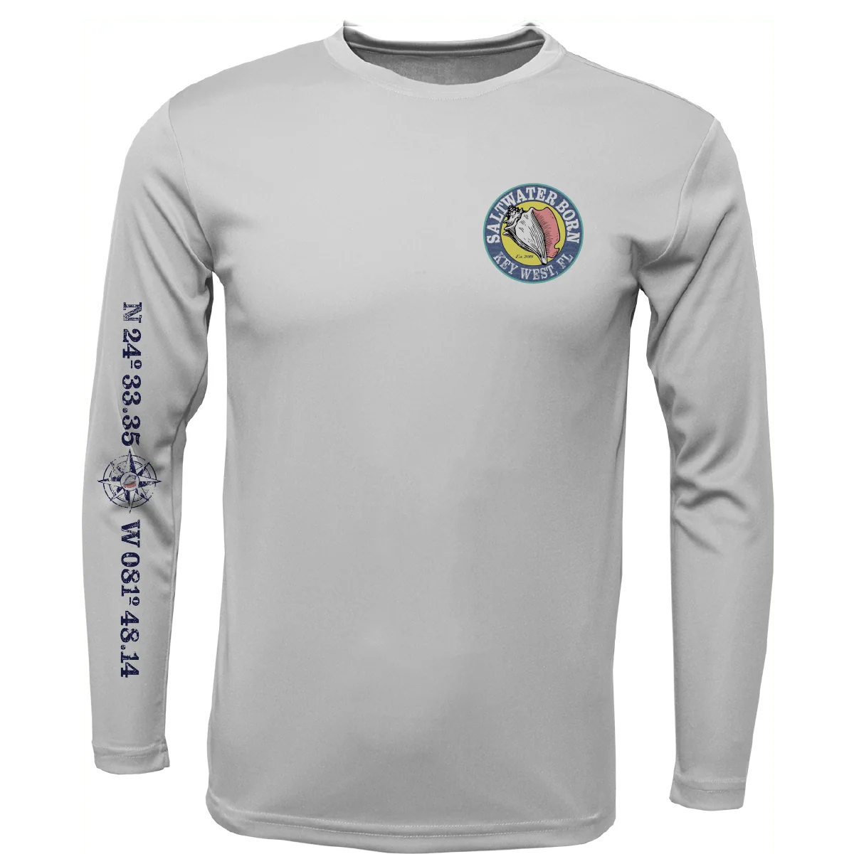 Key West, FL Surrender The Booty Long Sleeve UPF 50+ Dry-Fit Shirt - Image 2