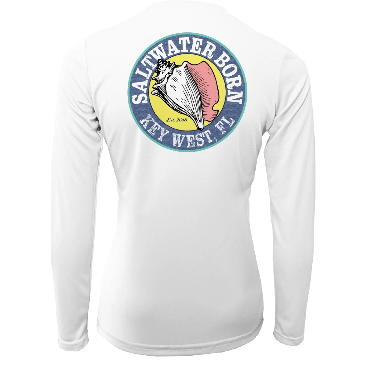 Key West Horseshoe Crab Women's Long Sleeve UPF 50+ Dry-Fit Shirt - Image 11