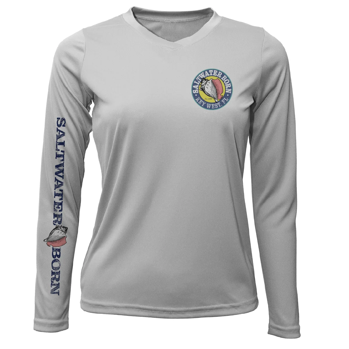 Key West "Surrender The Booty" Women's Long Sleeve UPF 50+ Dry-Fit Shirt - Image 2
