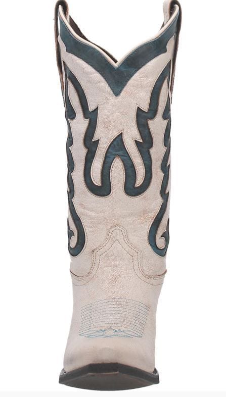 Laredo Women's Keyla Off White Cowgirl Boots LA1049 - Image 4
