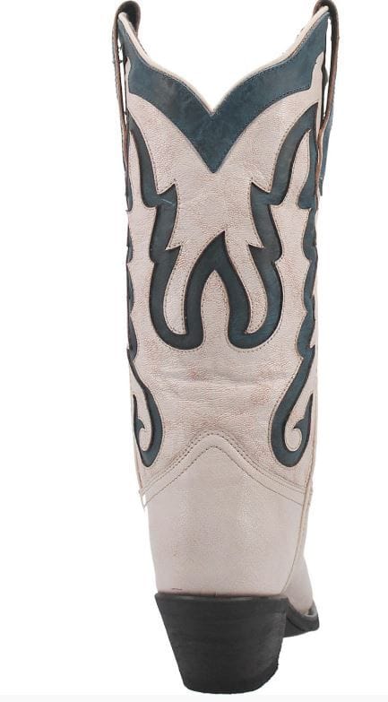 Laredo Women's Keyla Off White Cowgirl Boots LA1049 - Image 5