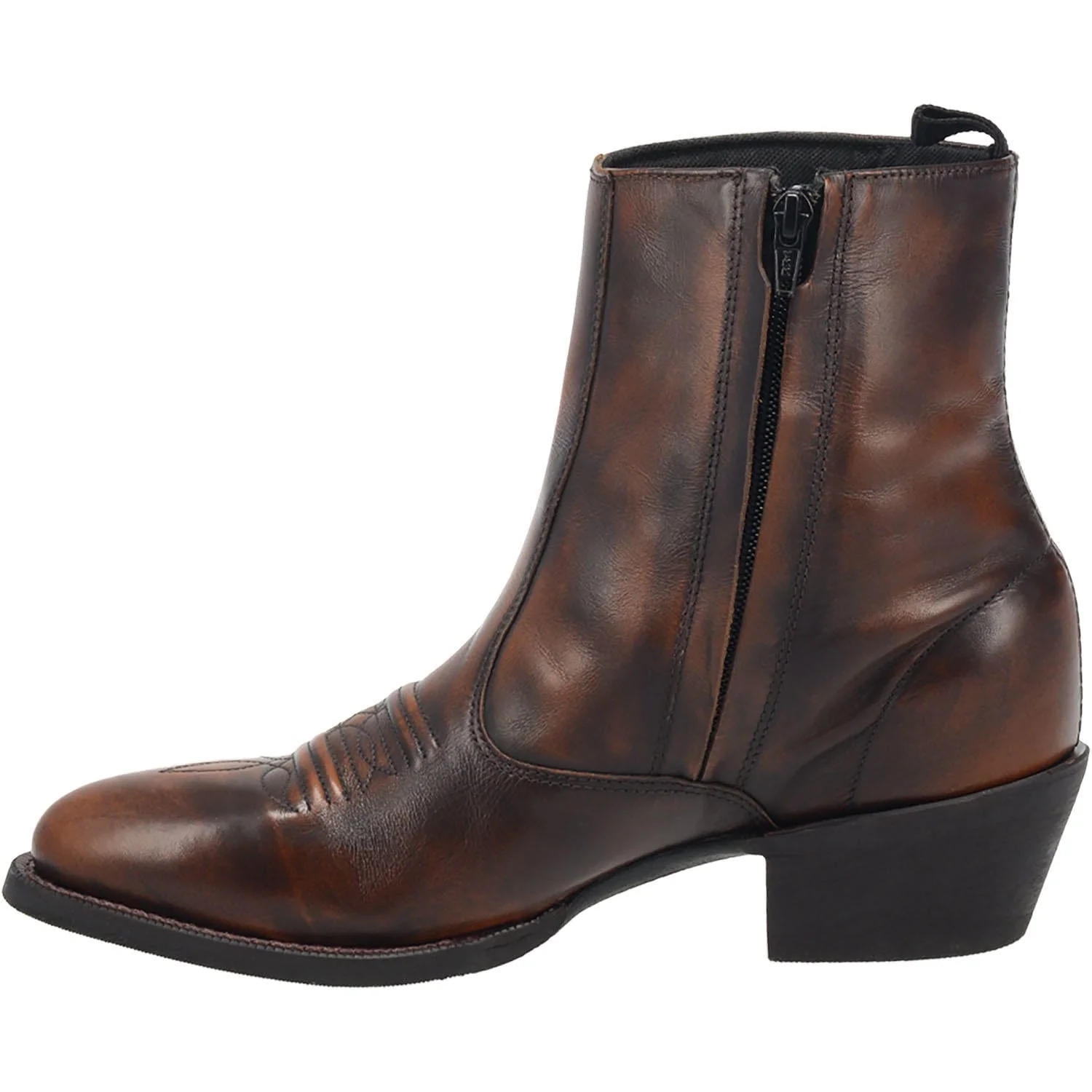 Laredo Men's Fletcher Brown Round Toe Western Boots 62074 - Image 2