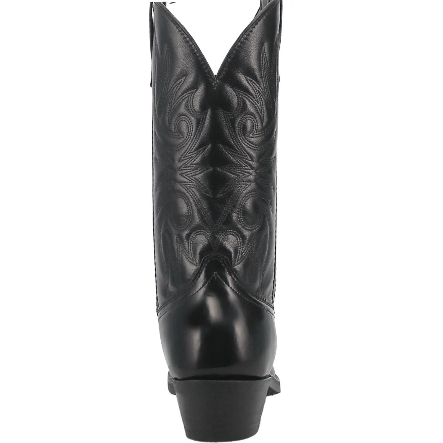 Laredo Men's Paris Black Leather Cowboy Boots 4240 - Image 4