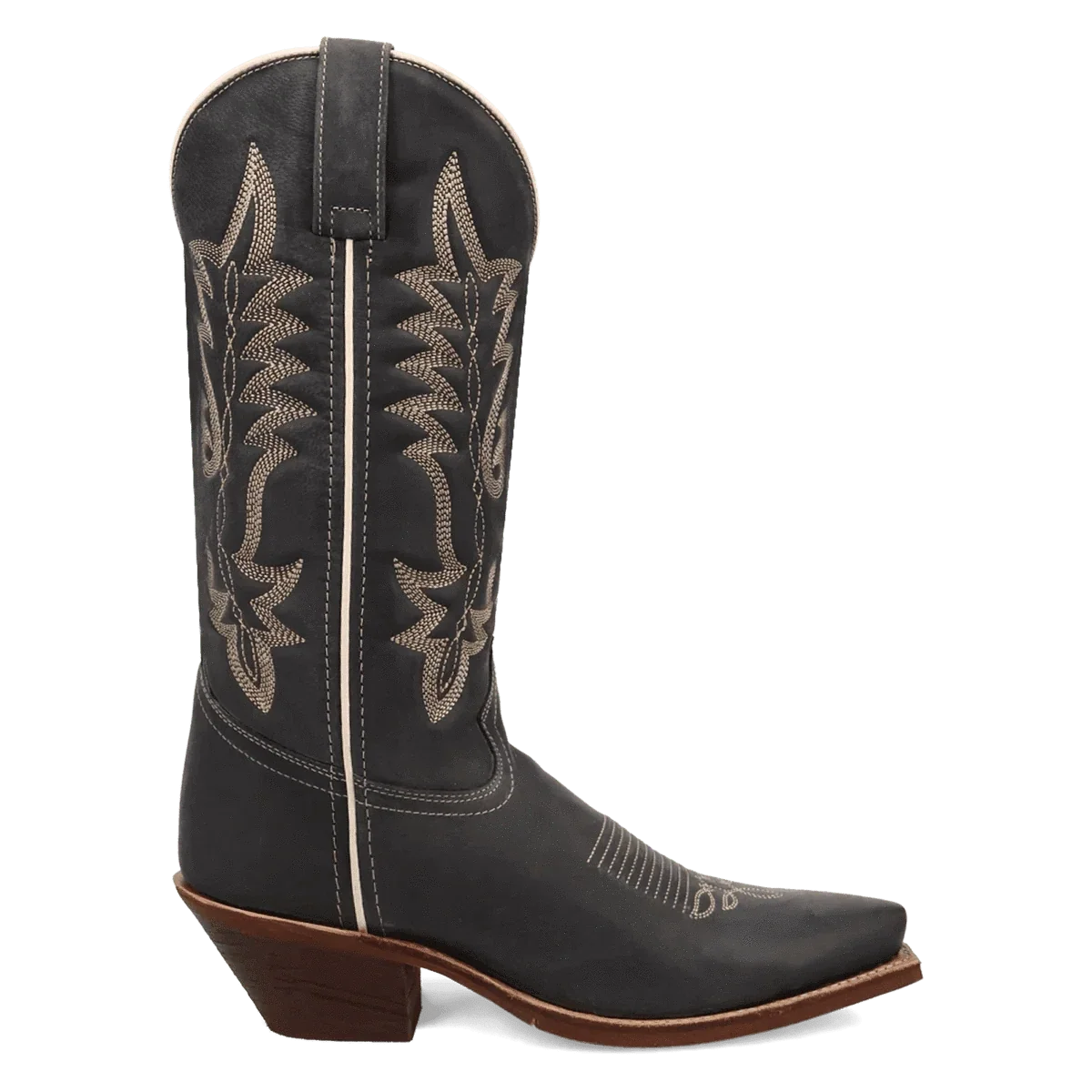 Laredo Women's Dark Navy Carly Snip Toe Western Boots 20025 - Image 2