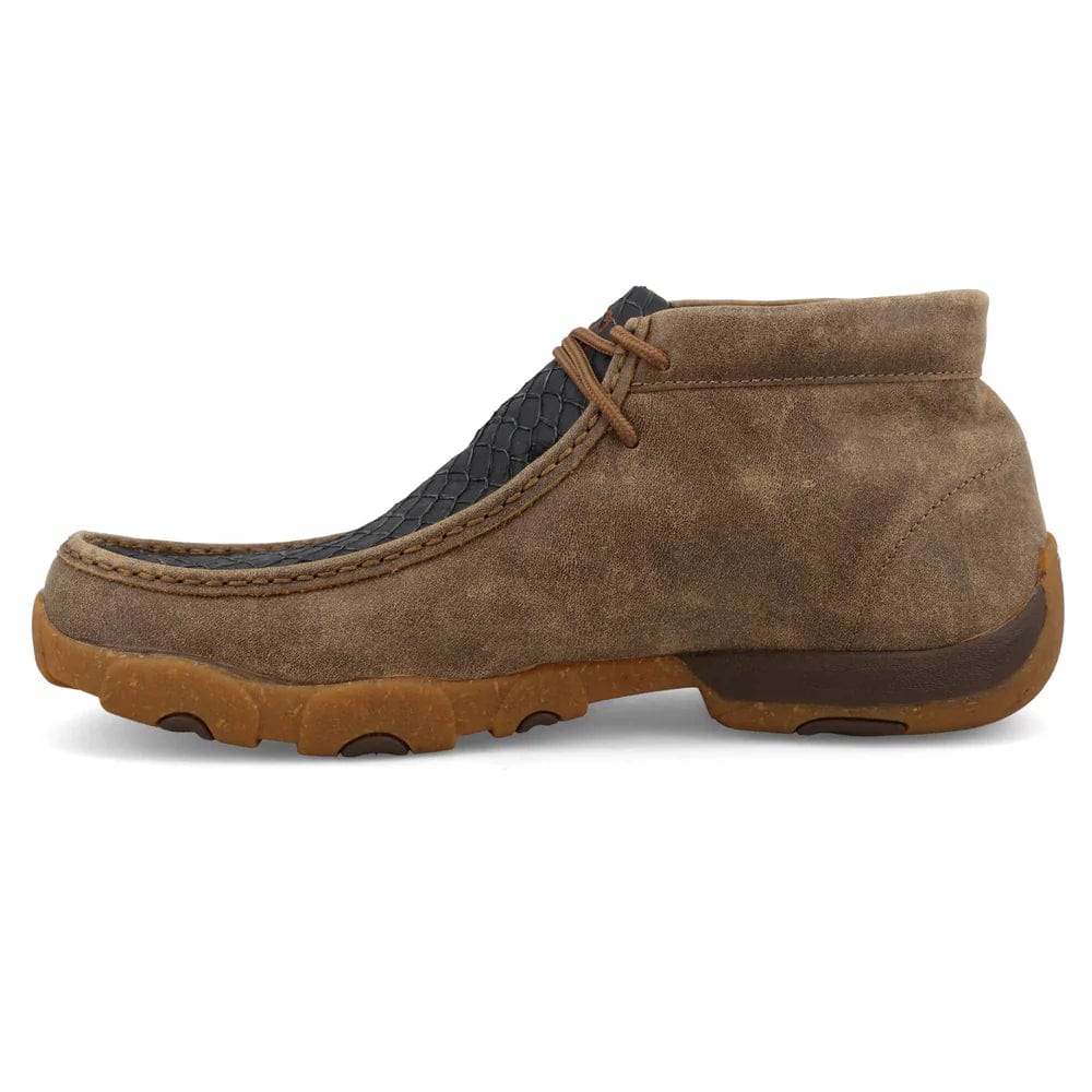 Twisted X Men's Black & Bomber Chukka Driving Moc Shoe MDM0101 - Image 3