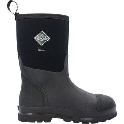 Muck Boot Men's Chore Black Mid Work Boot CHM000A - Image 3