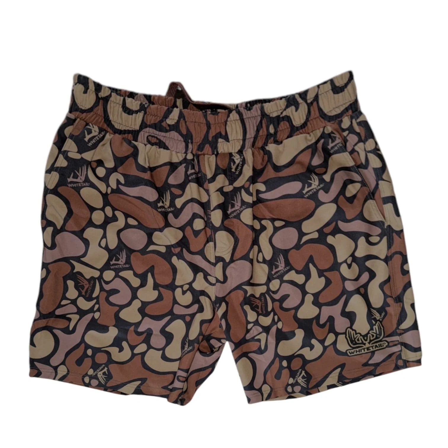 Whitetail Co. Hunt Camp Shorts Faded Old Dark Camo - Image 6