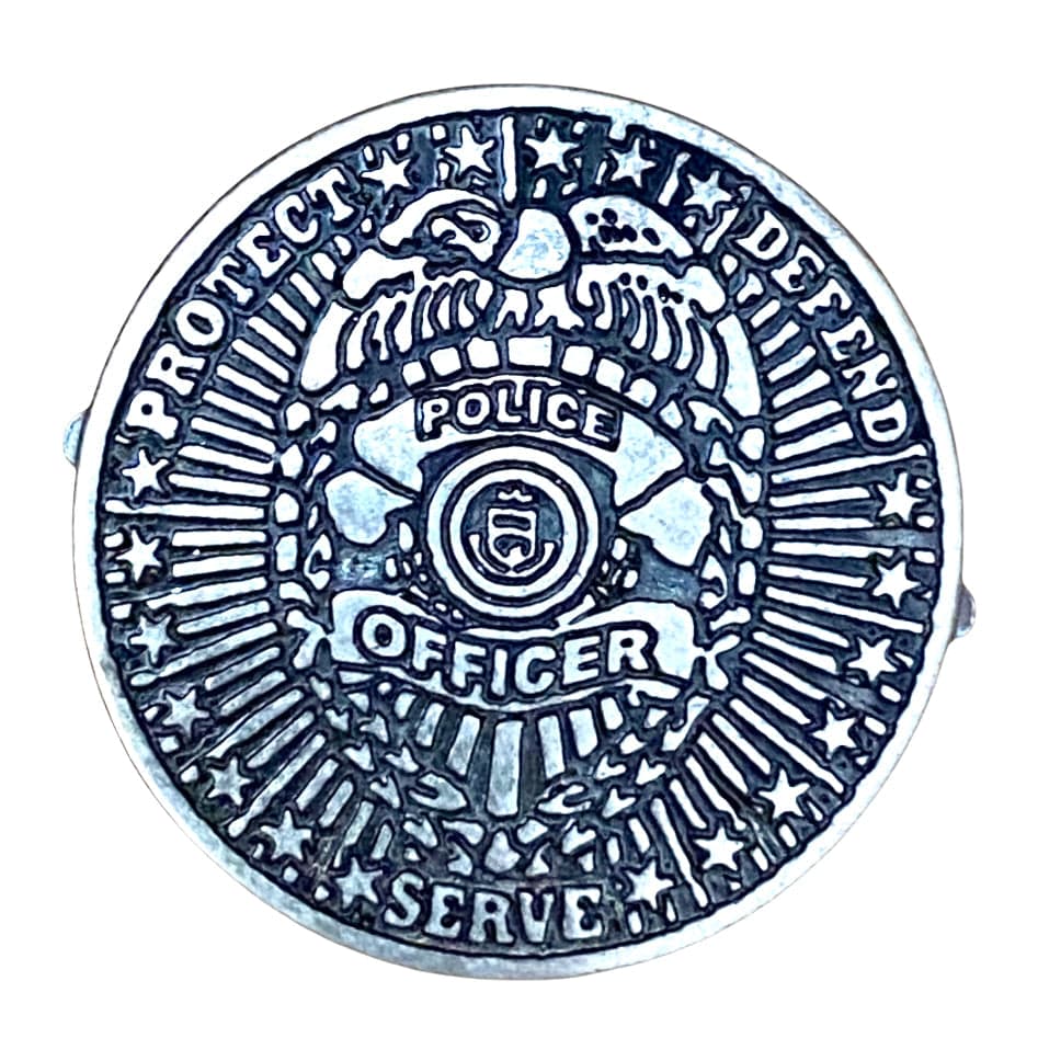 Gone Country Police Heroes - Brown Straw Cowboy Hat - Image 2