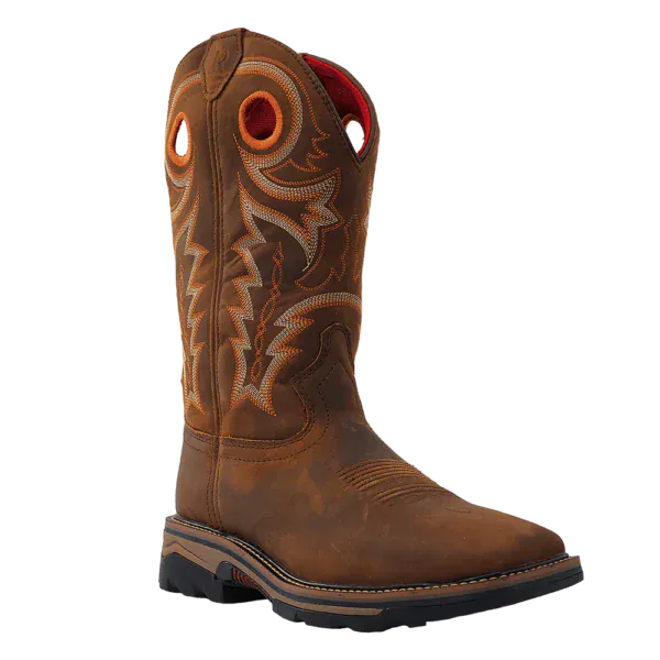 R Watson Men's Hazel Bay Steel Toe Western Work Boot RW1010ST