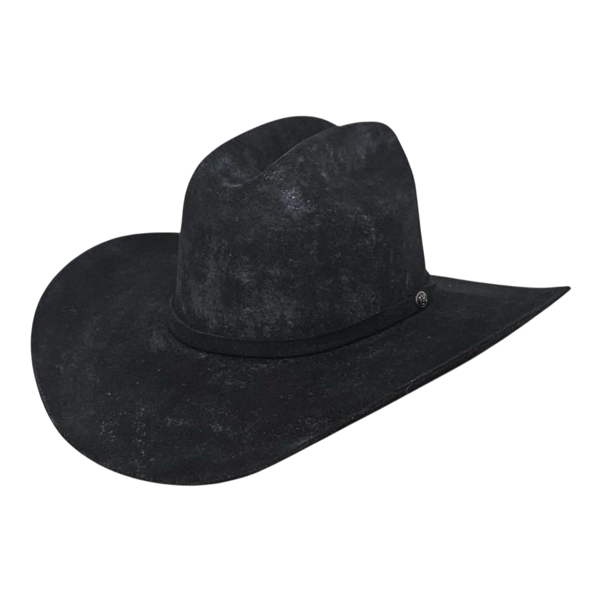 Gone Country Rip Yellowstone Black - Wool Cashmere Cowboy Hat