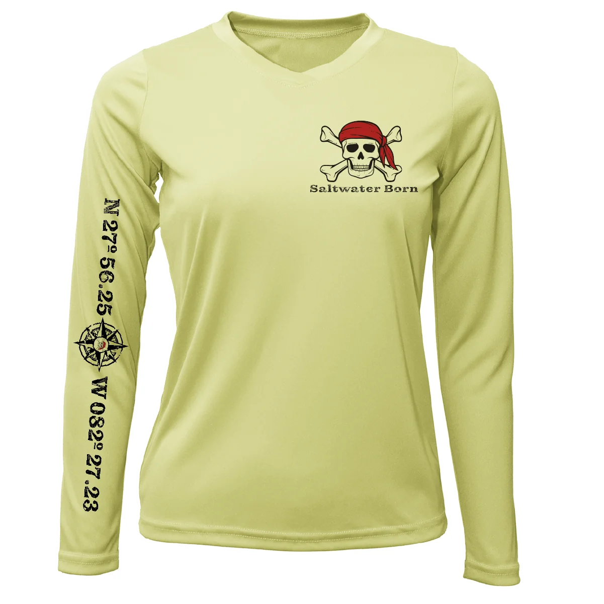 Saltwater Born Blackbeard Women's Long Sleeve UPF50+ Dry-Fit Shirt - Image 6