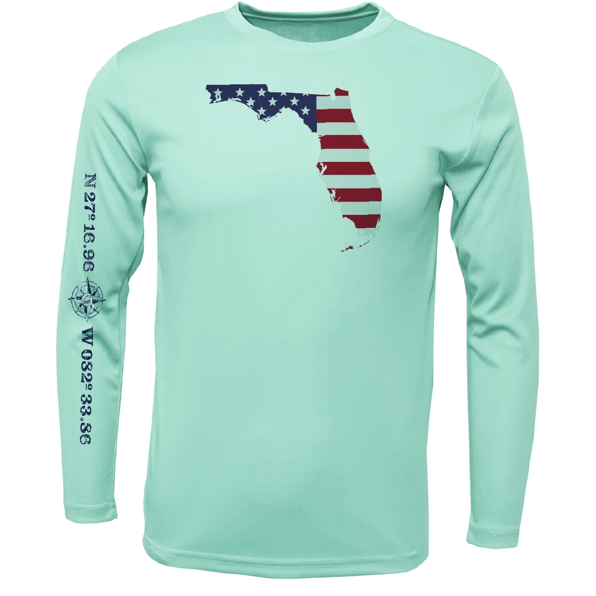 Siesta Key, FL Florida USA Long Sleeve UPF 50+ Dry-Fit Shirt - Image 5