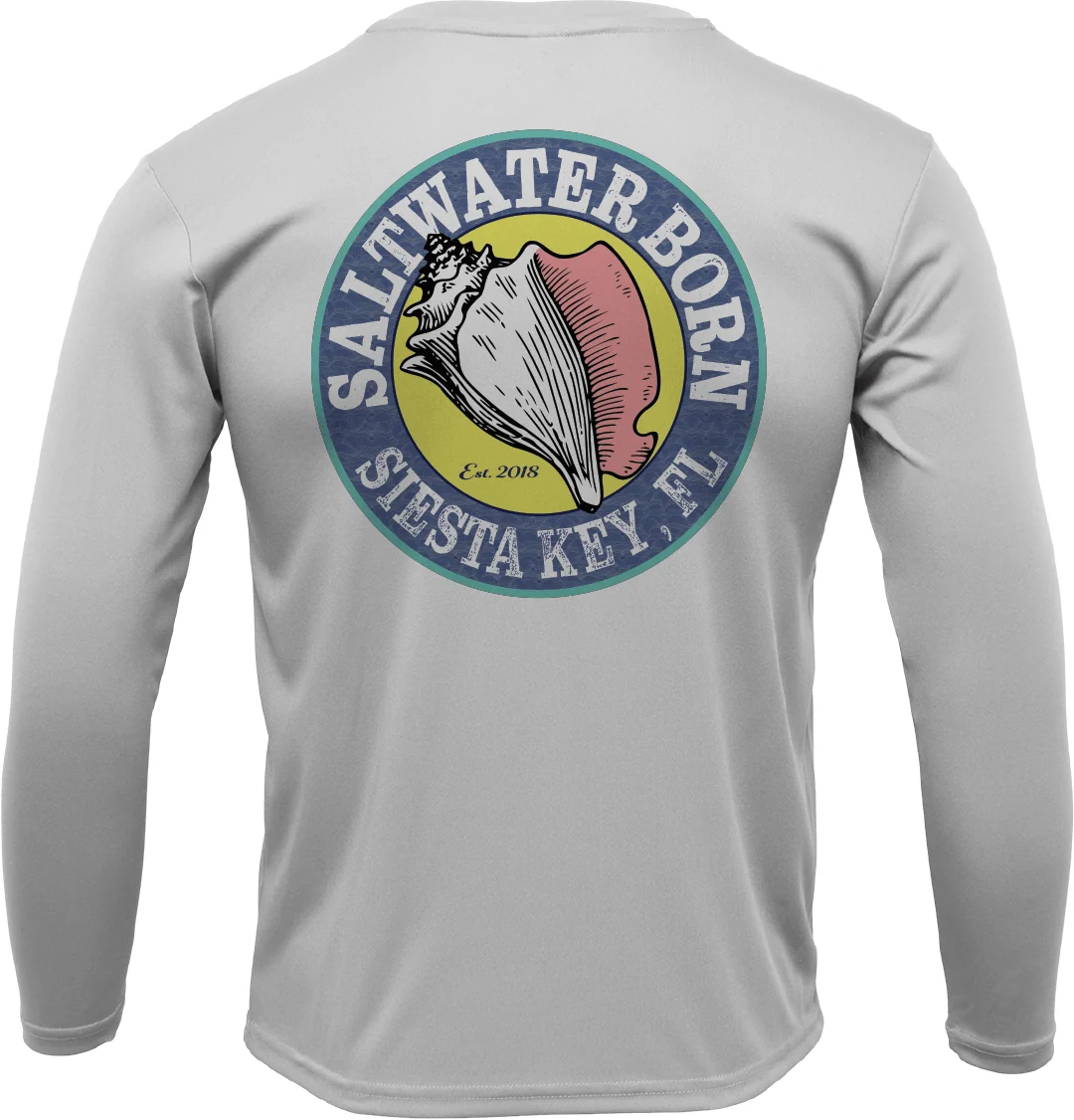 Siesta Key, FL Hogfish Diver Long Sleeve UPF 50+ Dry-Fit Shirt - Image 2