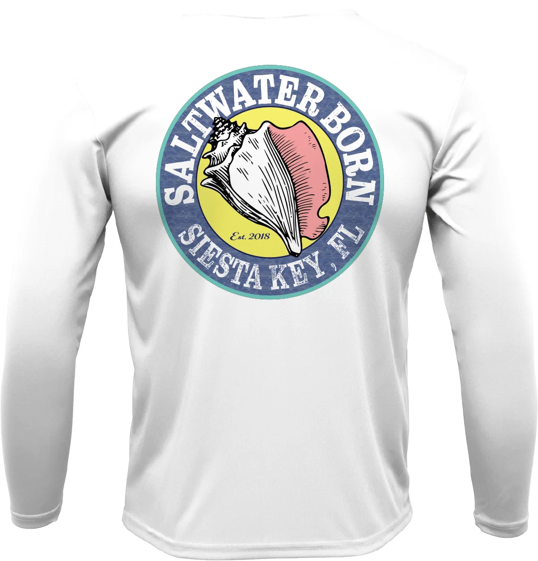 Siesta Key, FL Hogfish Diver Long Sleeve UPF 50+ Dry-Fit Shirt - Image 4