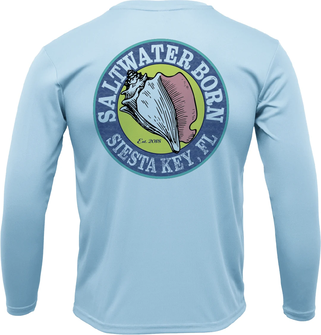 Siesta Key, FL Hogfish Diver Long Sleeve UPF 50+ Dry-Fit Shirt - Image 6
