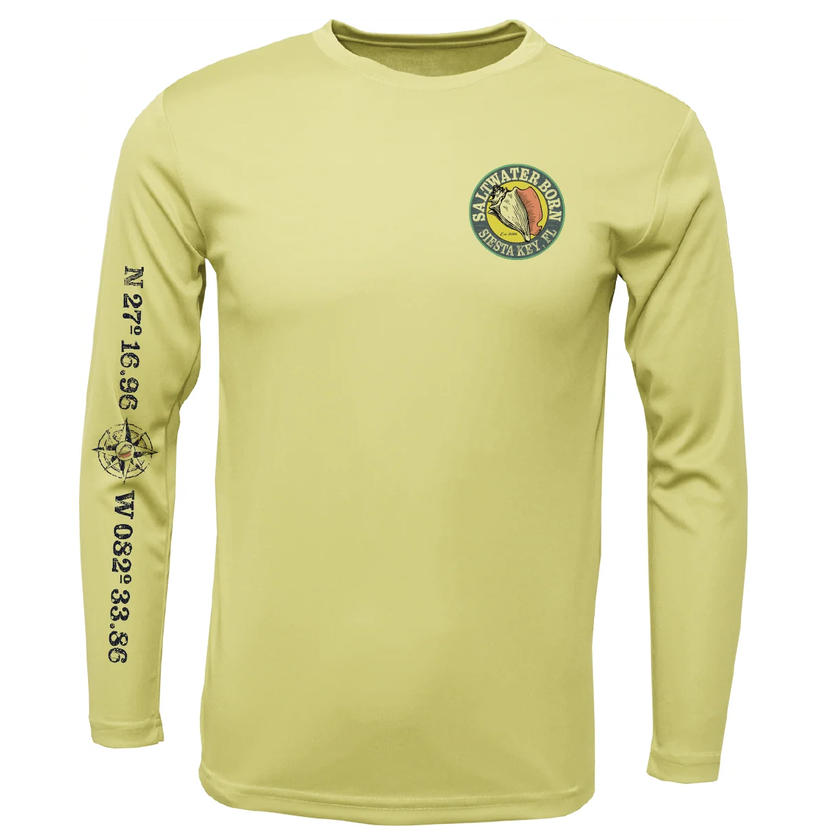 Siesta Key, FL Snook Long Sleeve UPF 50+ Dry-Fit Shirt - Image 8