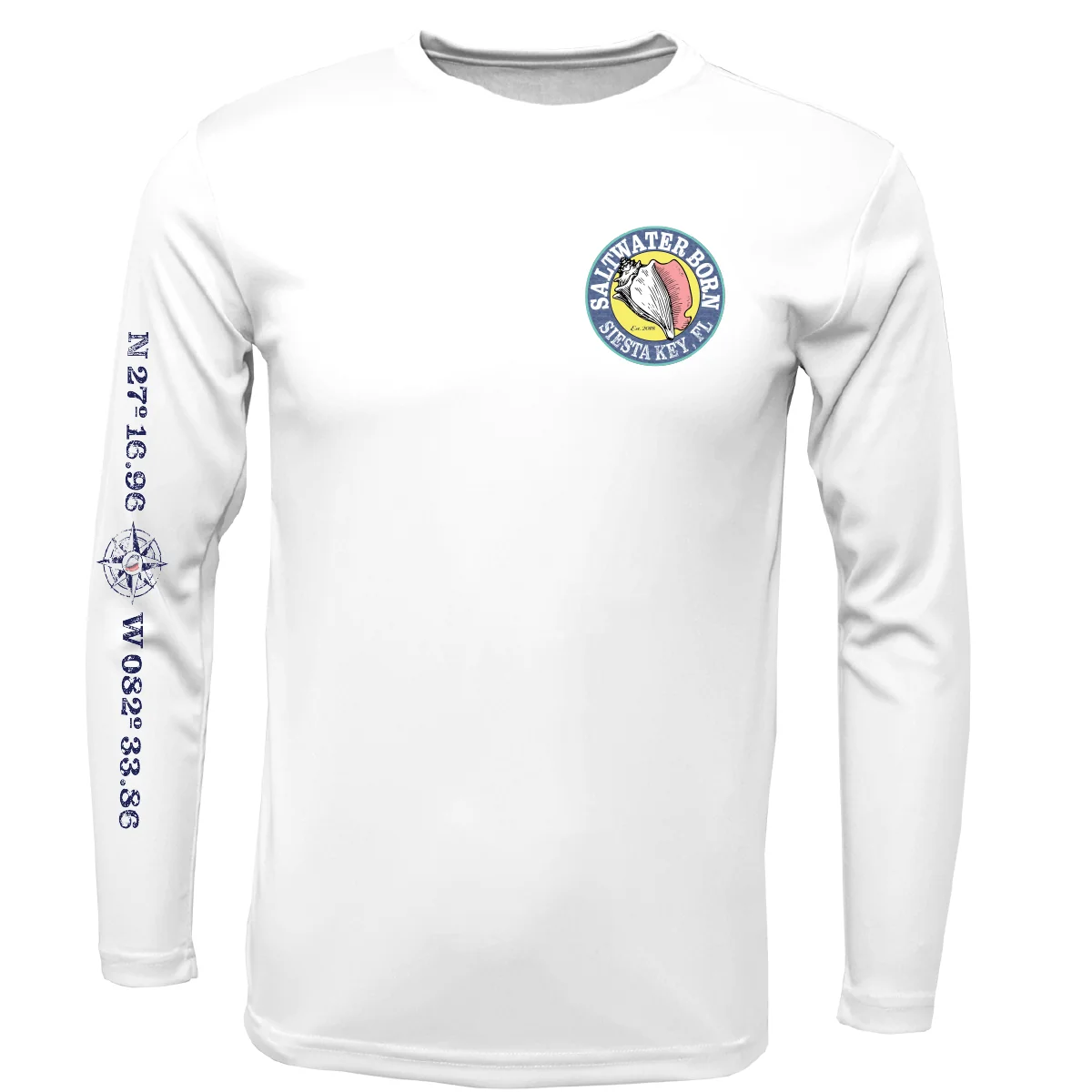 Siesta Key Sailfish Long Sleeve UPF 50+ Dry-Fit Shirt - Image 10