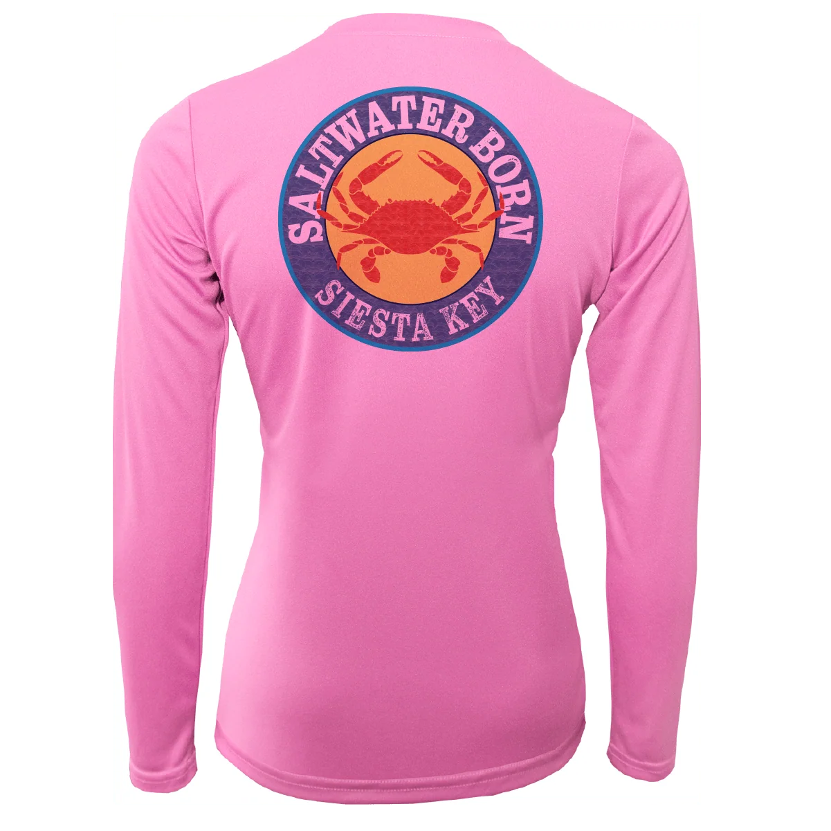 Siesta Key Steamed Crab Women's Long Sleeve UPF 50+ Dry-Fit Shirt - Image 8