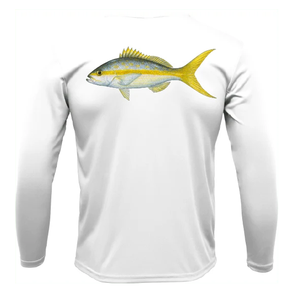 Siesta Key Yellowtail Long Sleeve UPF 50+ Dry-Fit Shirt