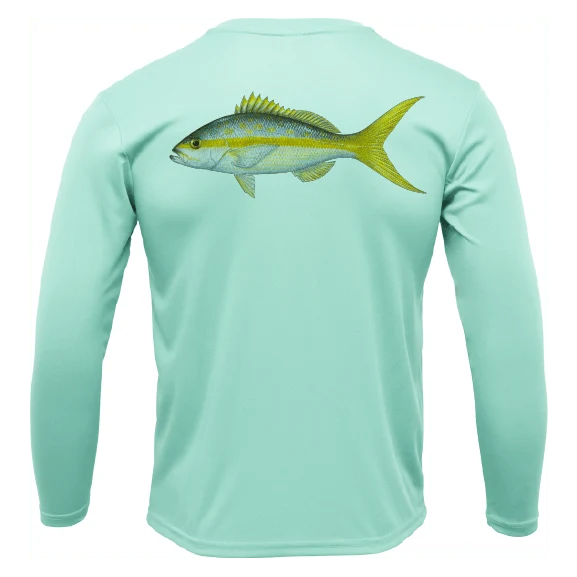 Siesta Key Yellowtail Long Sleeve UPF 50+ Dry-Fit Shirt - Image 7