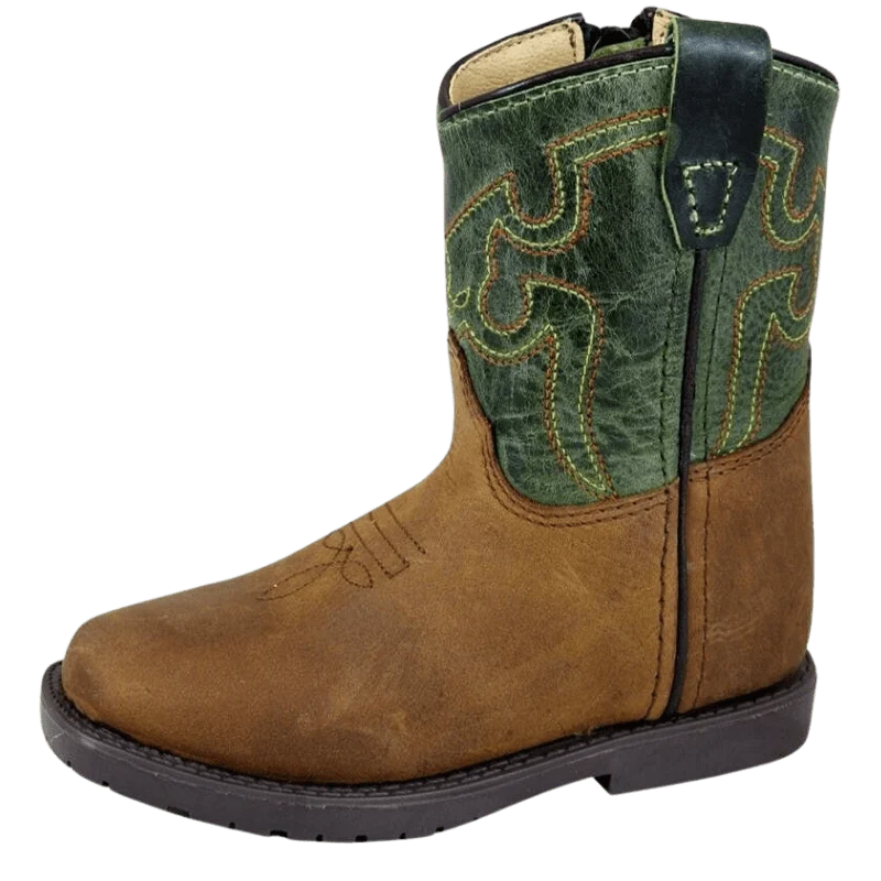 Smoky Mountain Toddler Autry Brown Western Boots 3667T - Image 2
