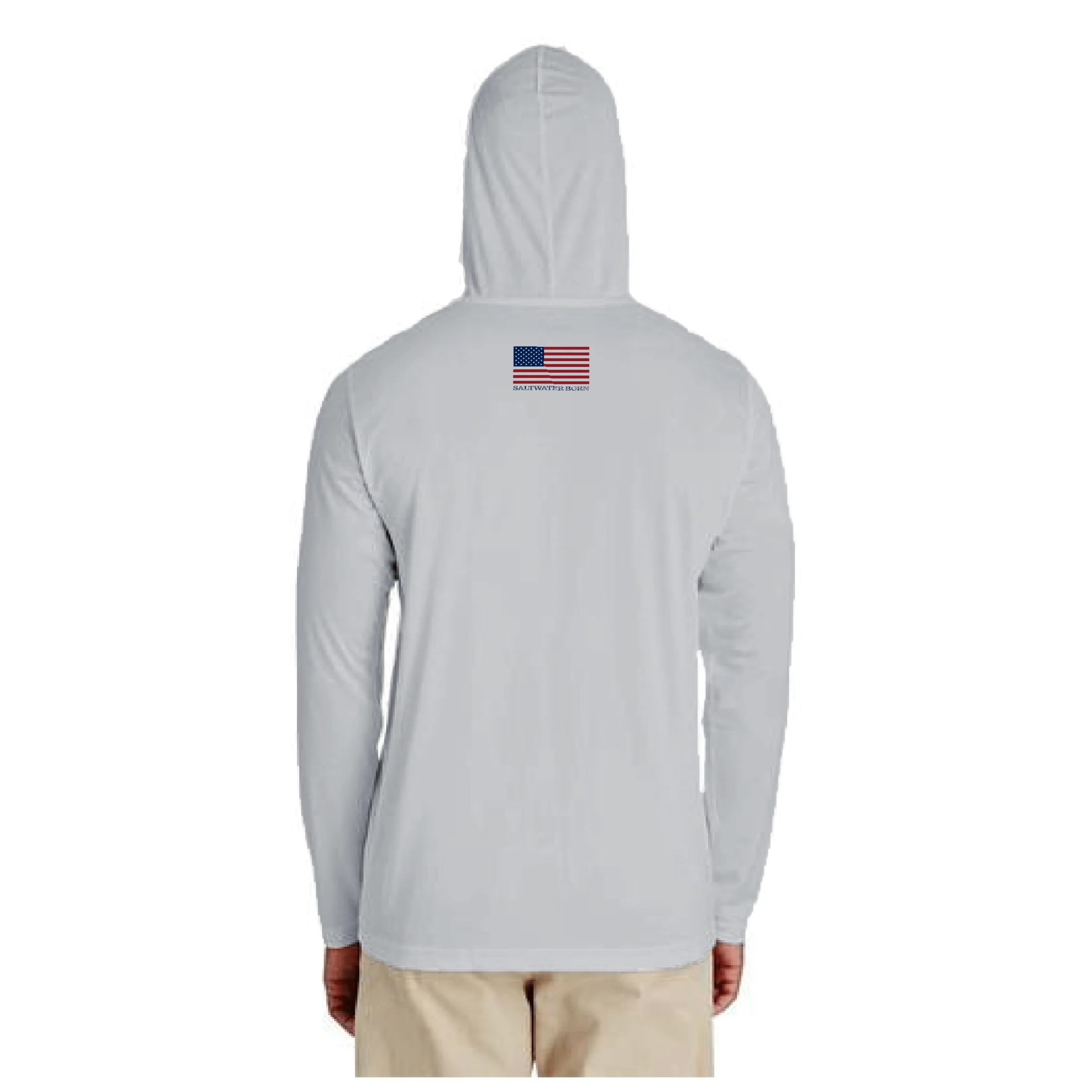 Spiny Lobster Long Sleeve UPF 50+ Dry-Fit Hoodie - Image 8