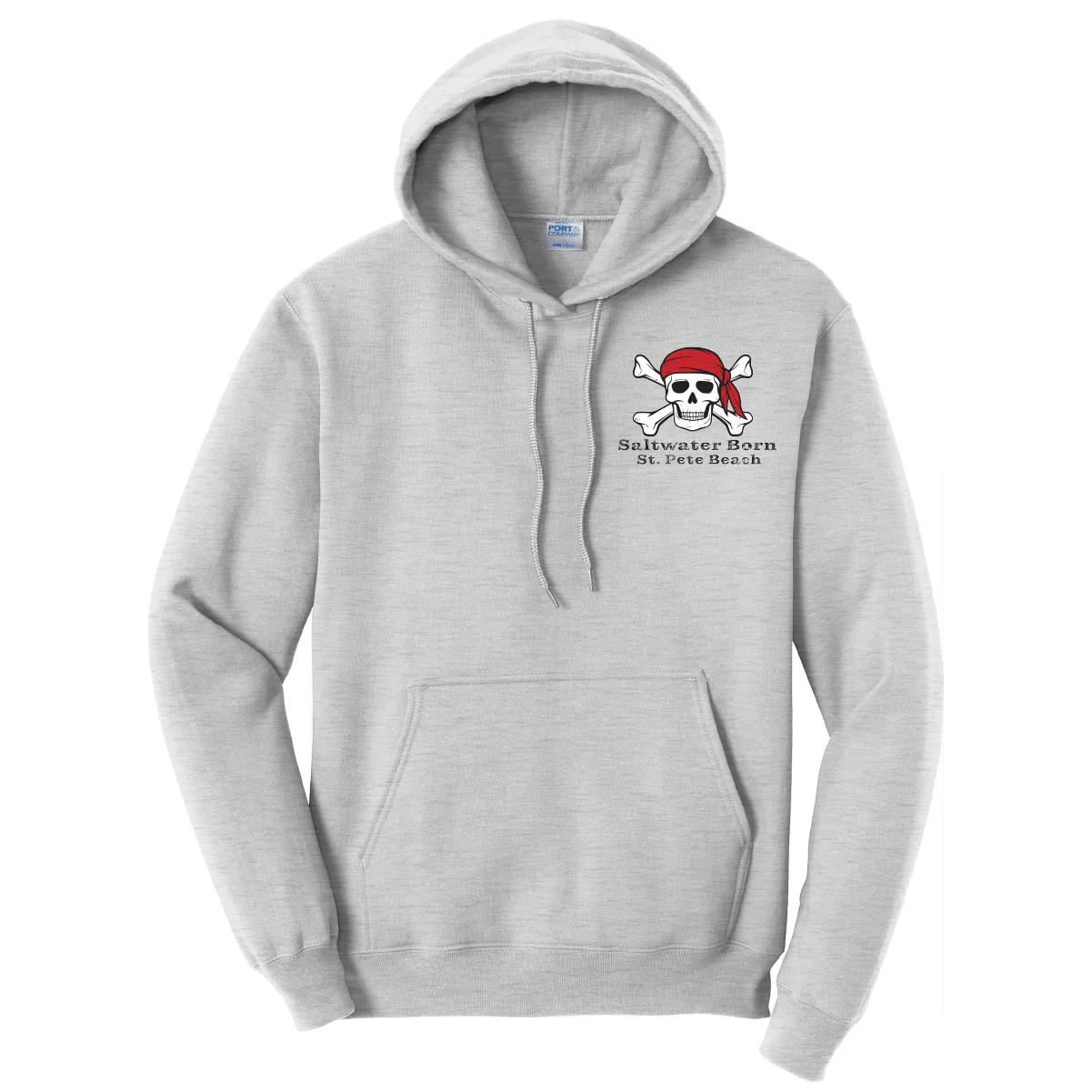 St. Pete Beach, FL "All For Rum and Rum For All" Cotton Hoodie - Image 4