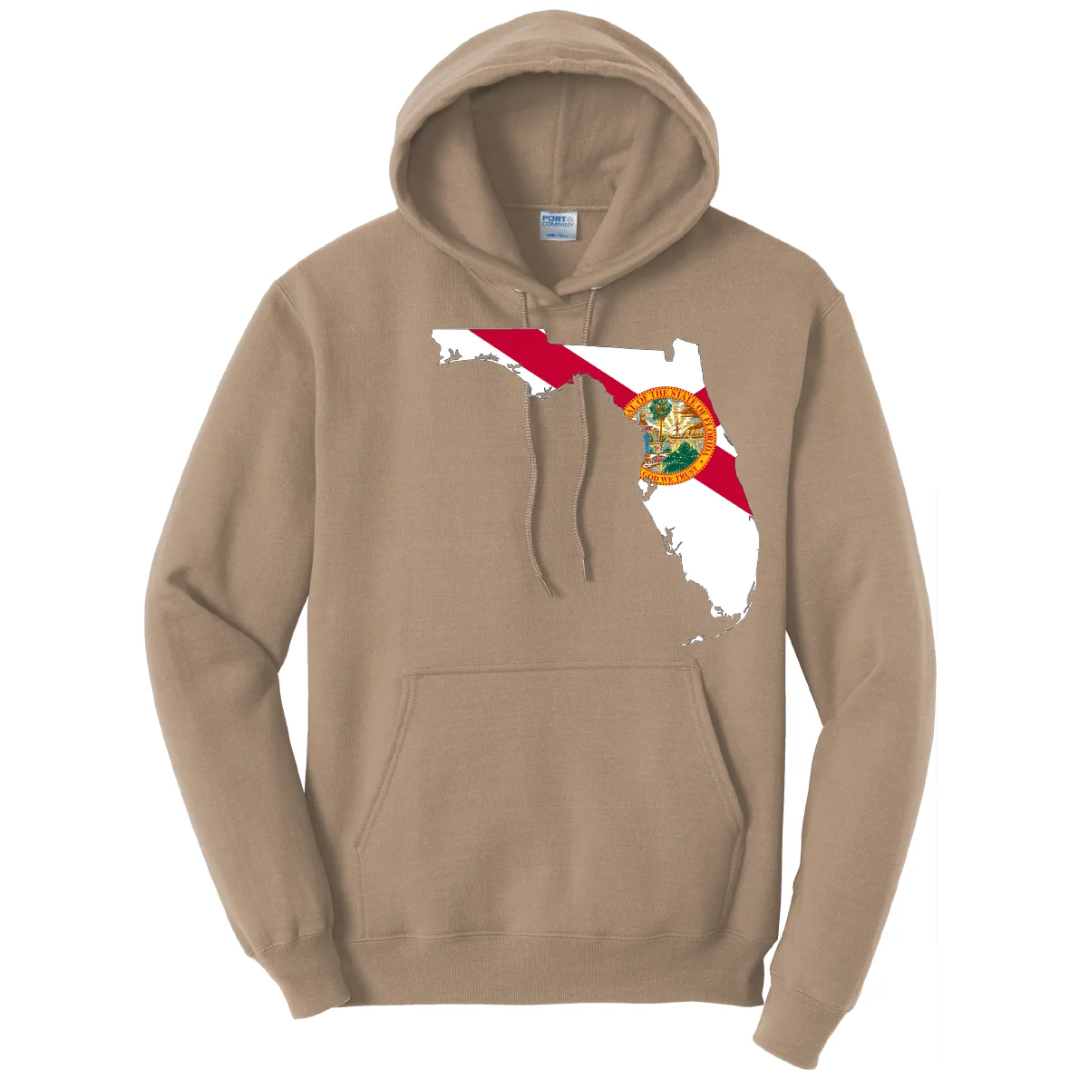 State of Florida Cotton Hoodie - Image 13