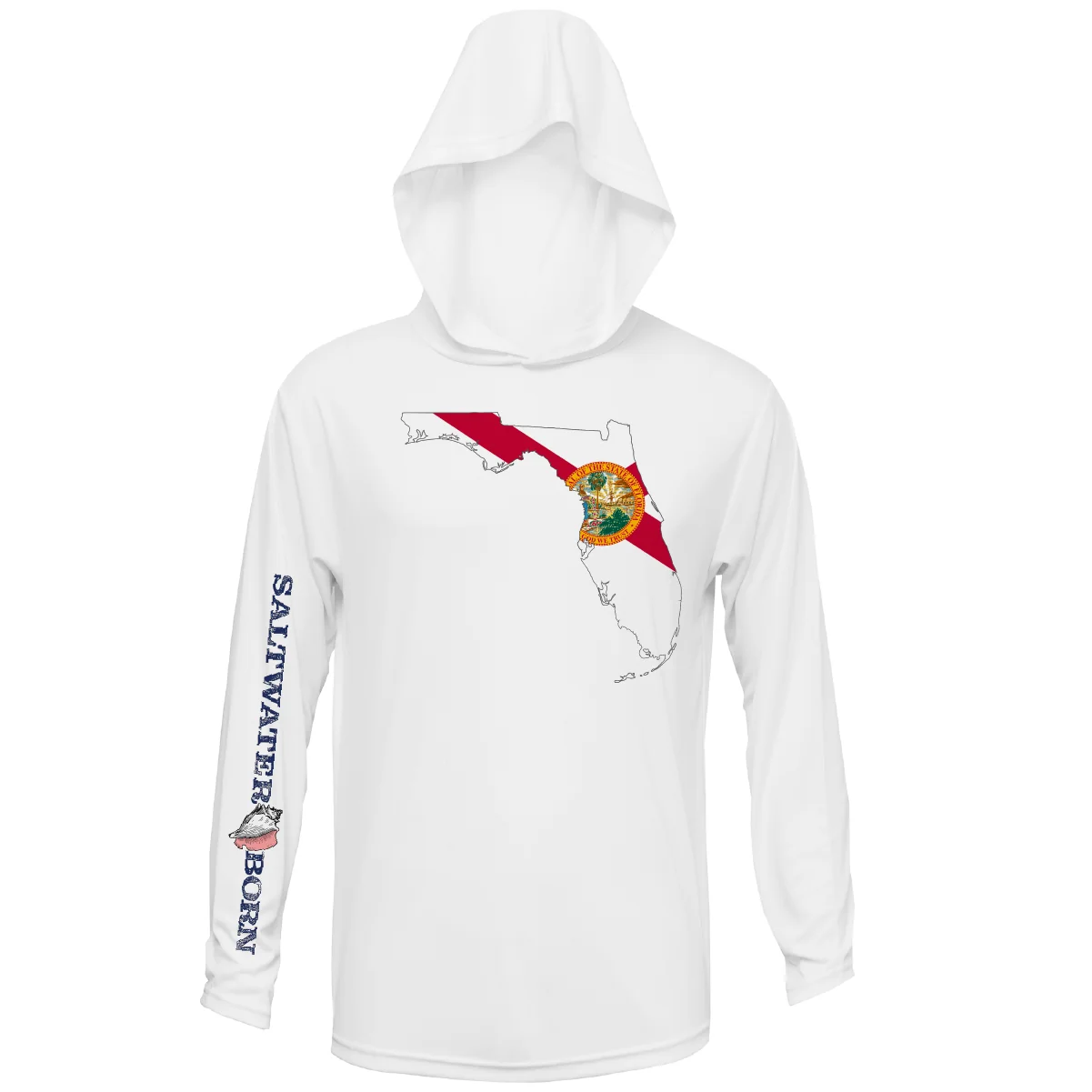 State of Florida Long Sleeve UPF 50+ Dry-Fit Hoodie - Image 19