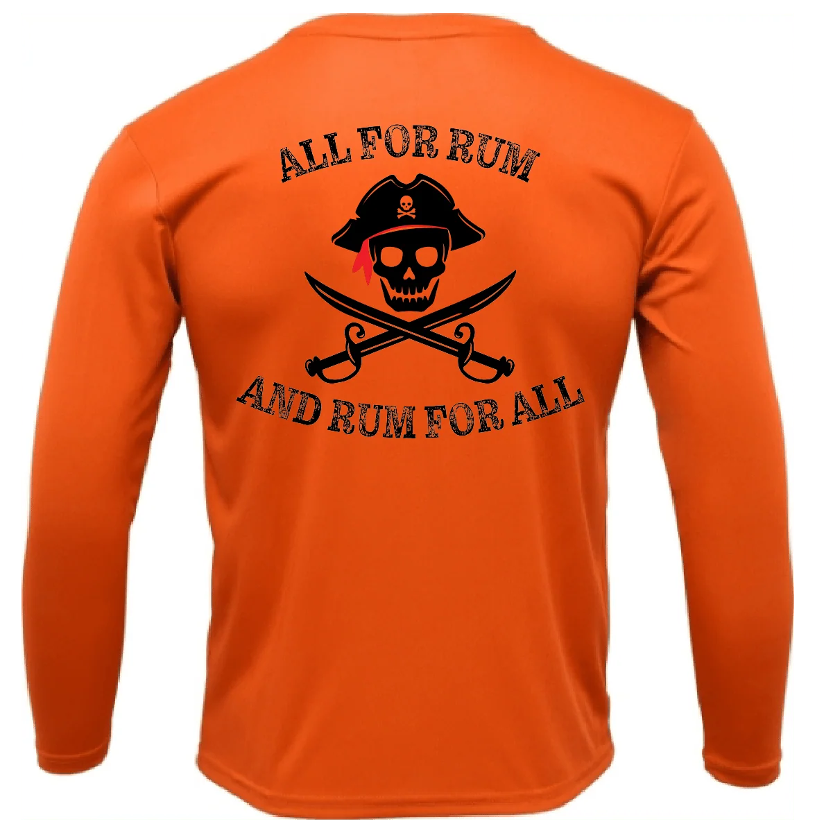 Tampa Bay "All For Rum and Rum For All" Long Sleeve UPF 50+ Dry-Fit Shirt - Image 73
