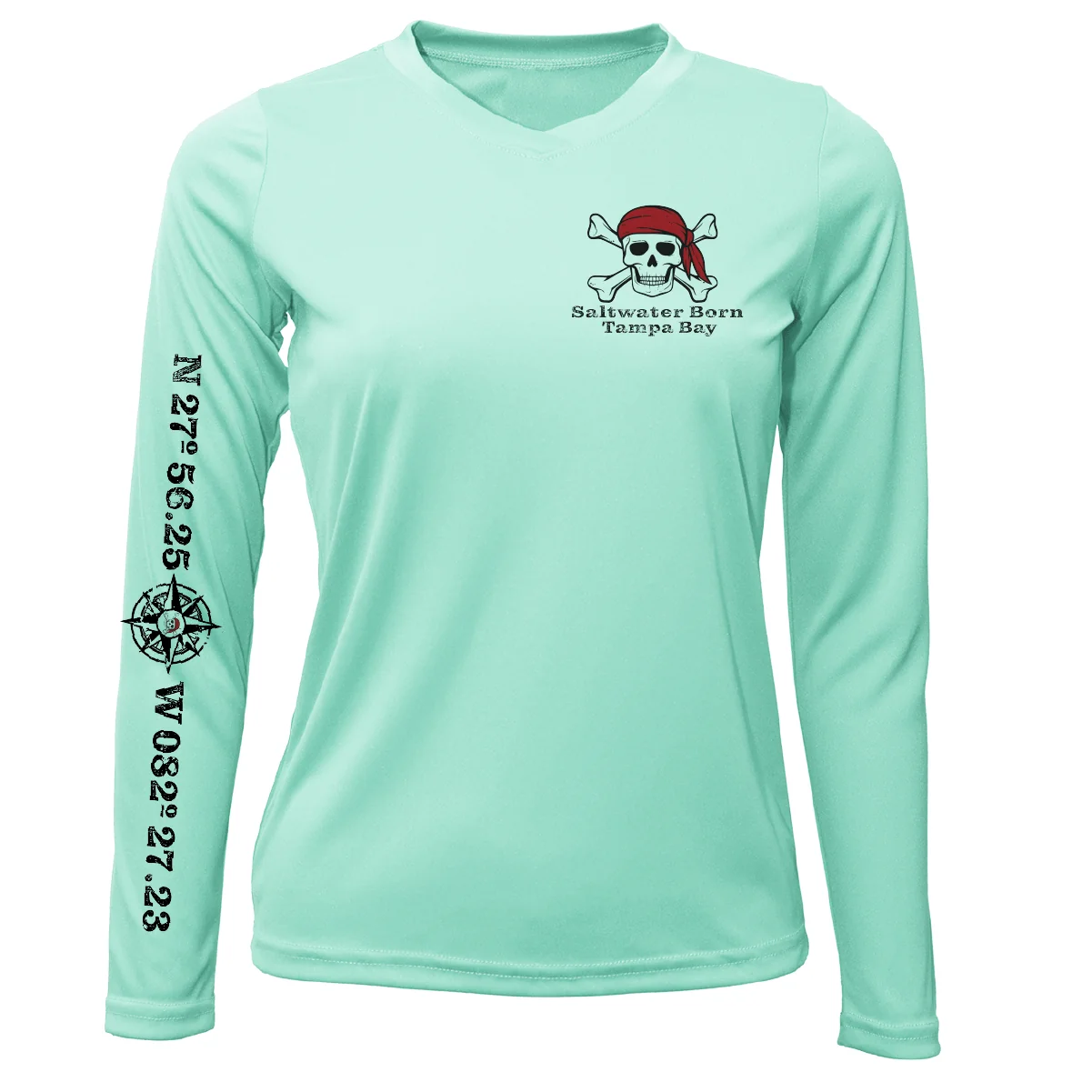 Tampa Bay "All for Rum and Rum For All" Women's Long Sleeve UPF 50+ Dry-Fit Shirt - Image 4