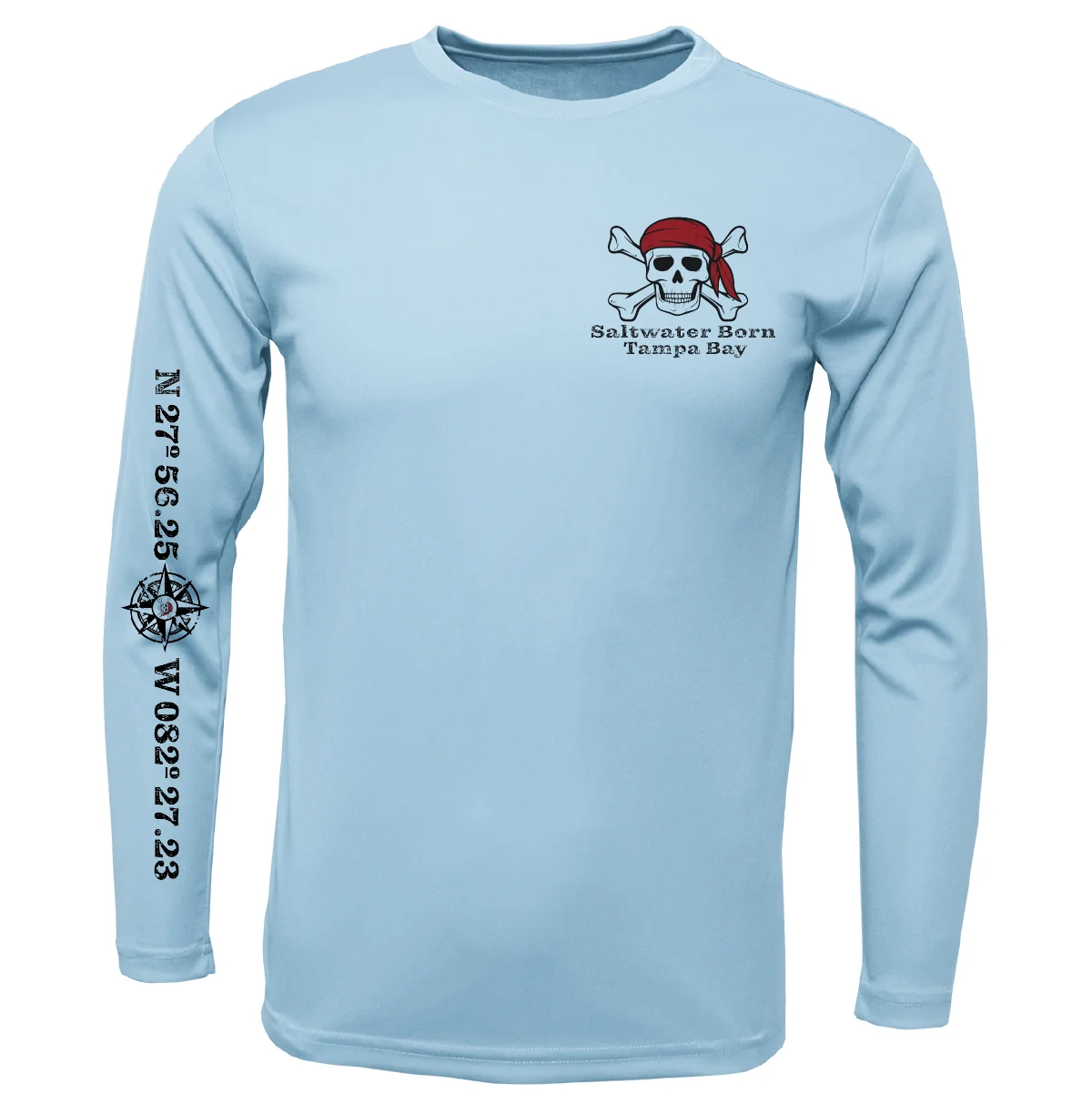 Tampa Bay Blackbeard Long Sleeve UPF 50+ Dry-Fit Shirt - Image 5