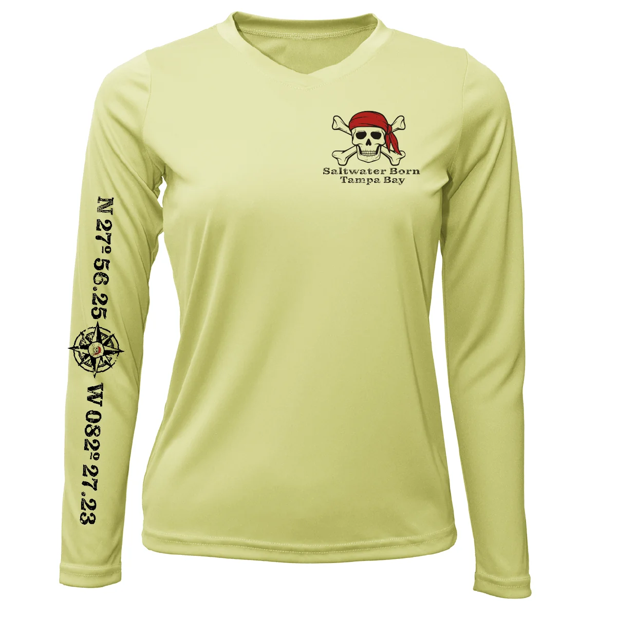 Tampa Bay Blackbeard Women's Long Sleeve UPF 50+ Dry-Fit Shirt - Image 12