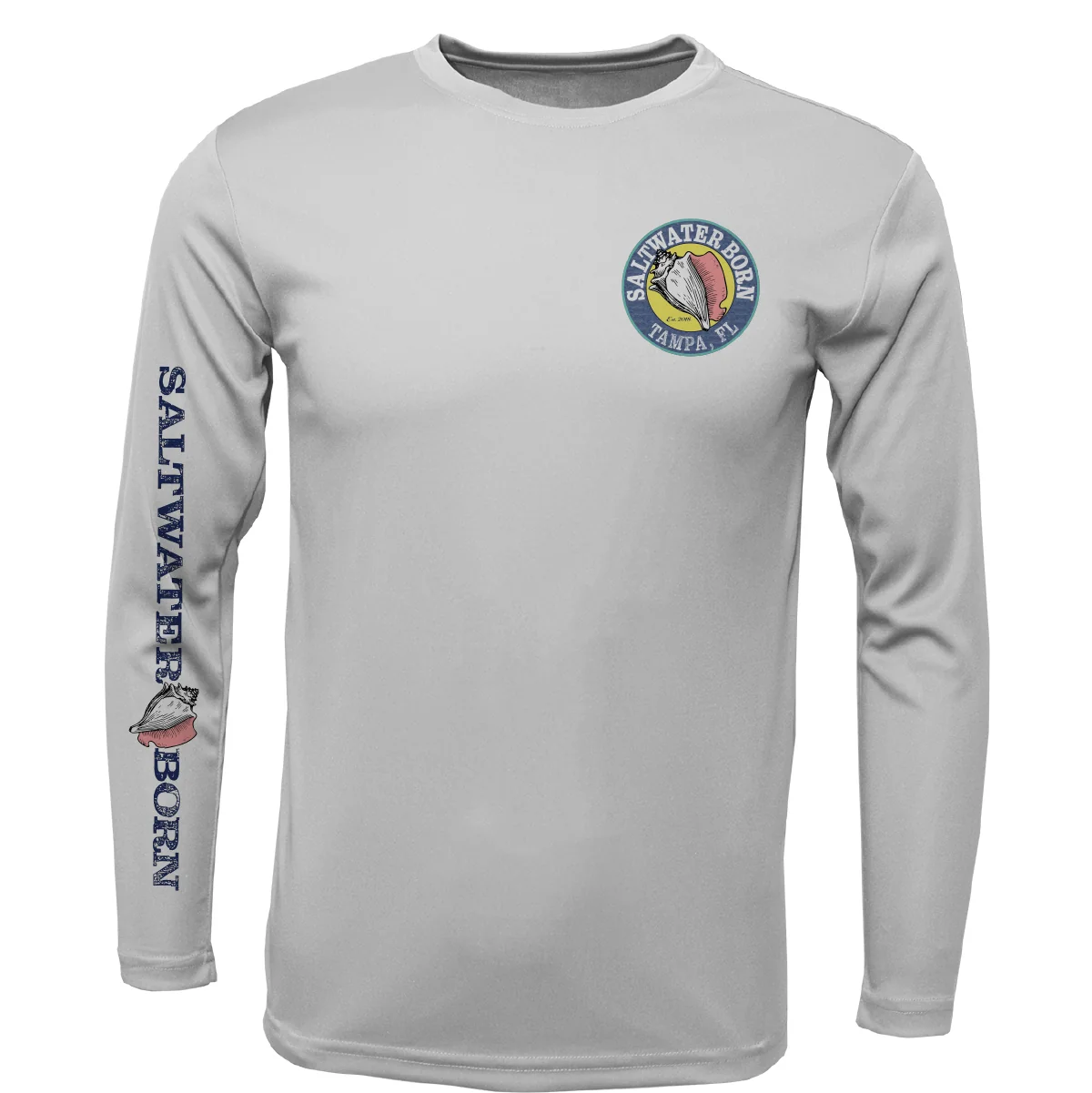 Tampa, FL Tarpon Long Sleeve UPF 50+ Dry-Fit Shirt - Image 2