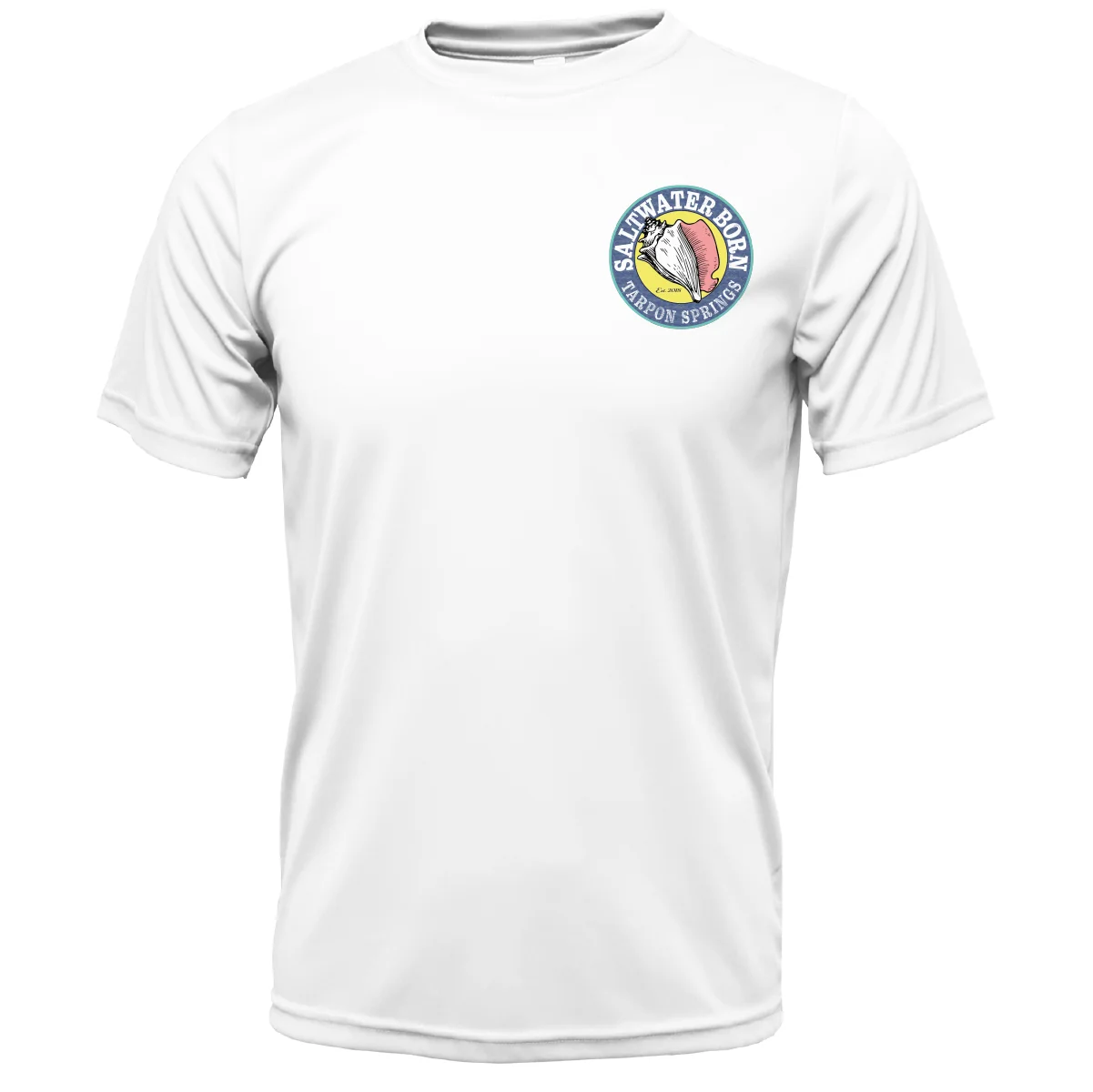 Tarpon Springs, FL "All For Rum and Rum For All" Men's Short Sleeve UPF 50+ Dry-Fit Shirt - Image 8