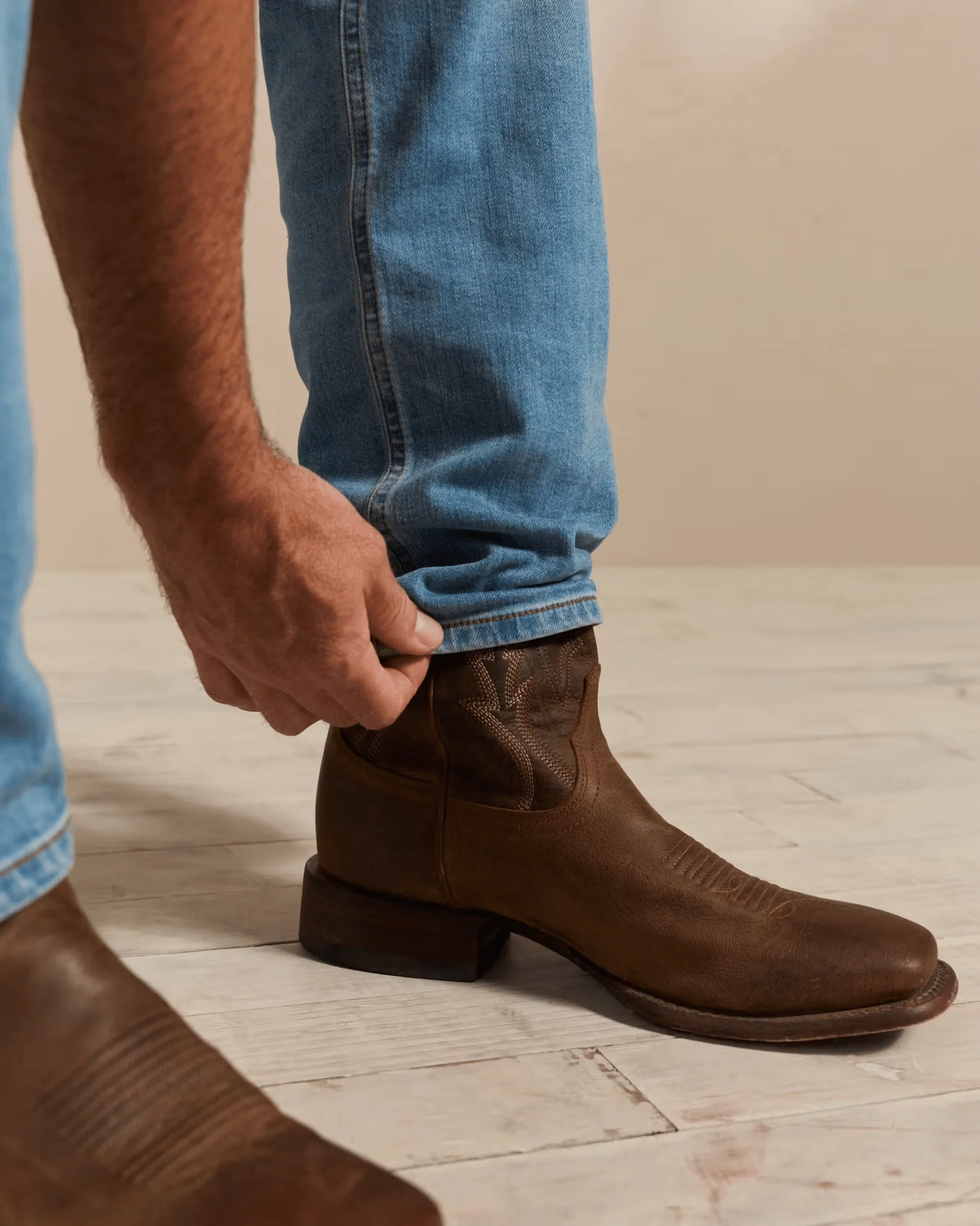 Tecovas Men's The Doc Cafe Goat Cowboy Boots - Image 6