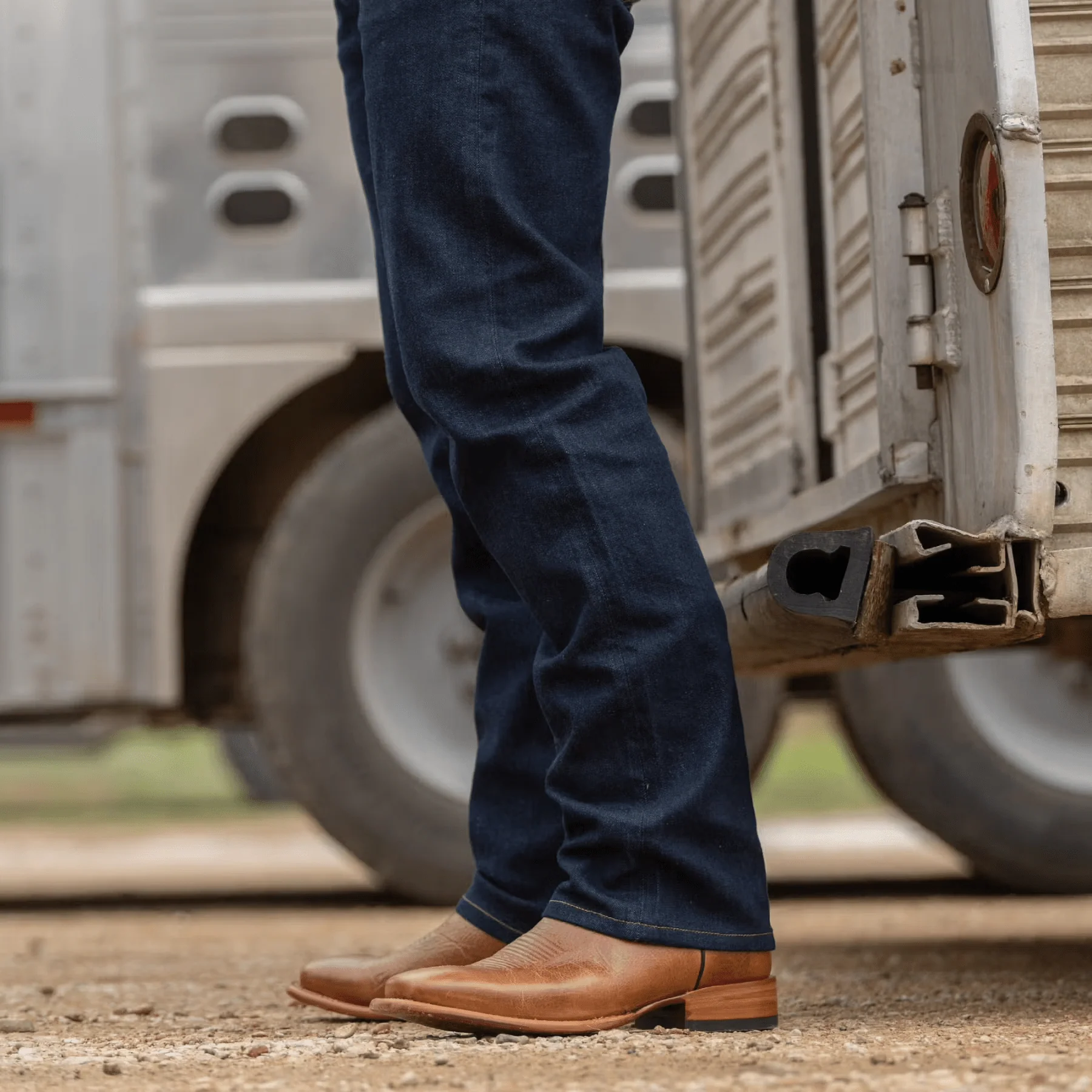 Tecovas Men's The Doc Tan Bison Cowboy Boots - Image 5