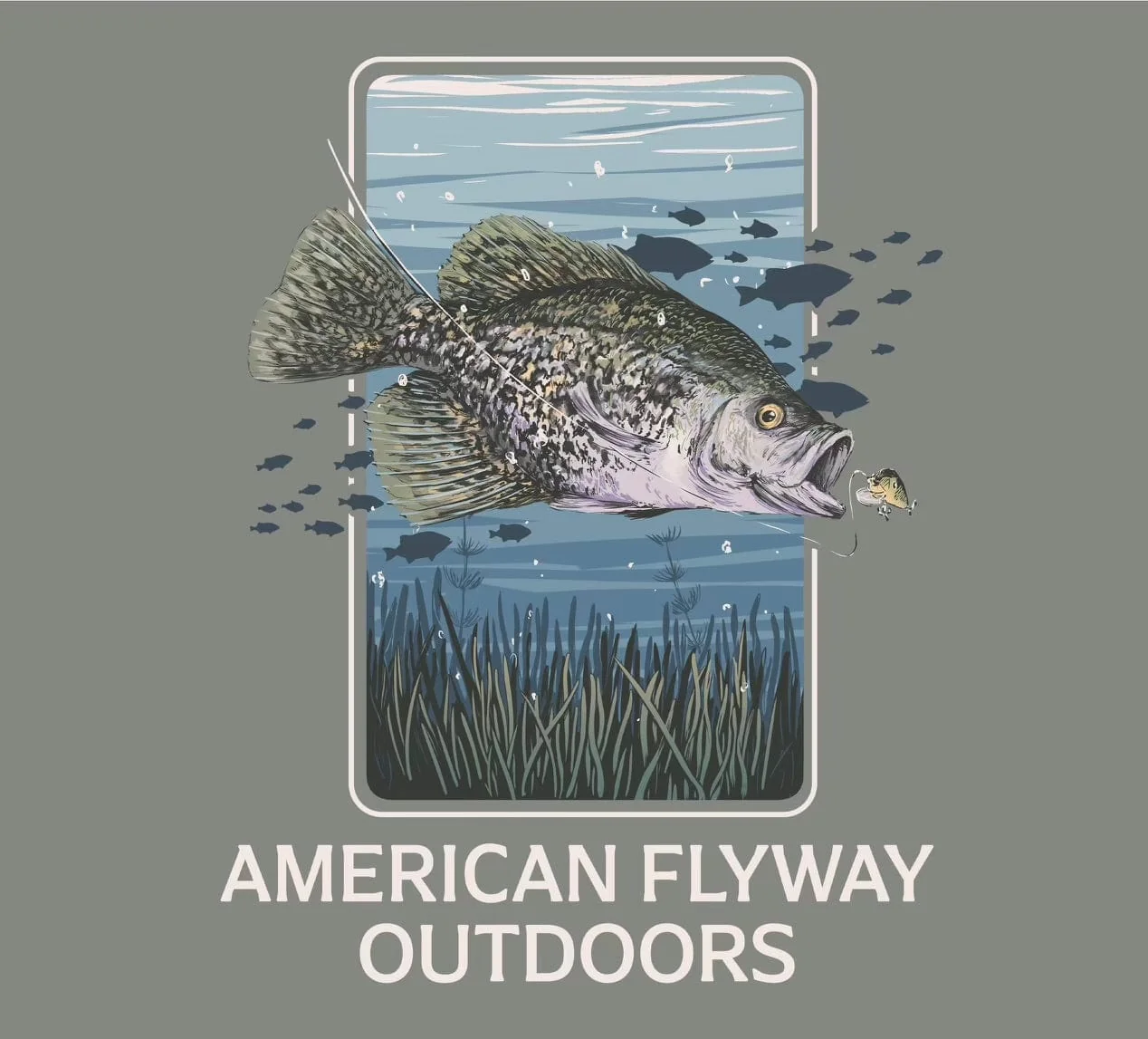 The Crappie Fish Tee - Image 2