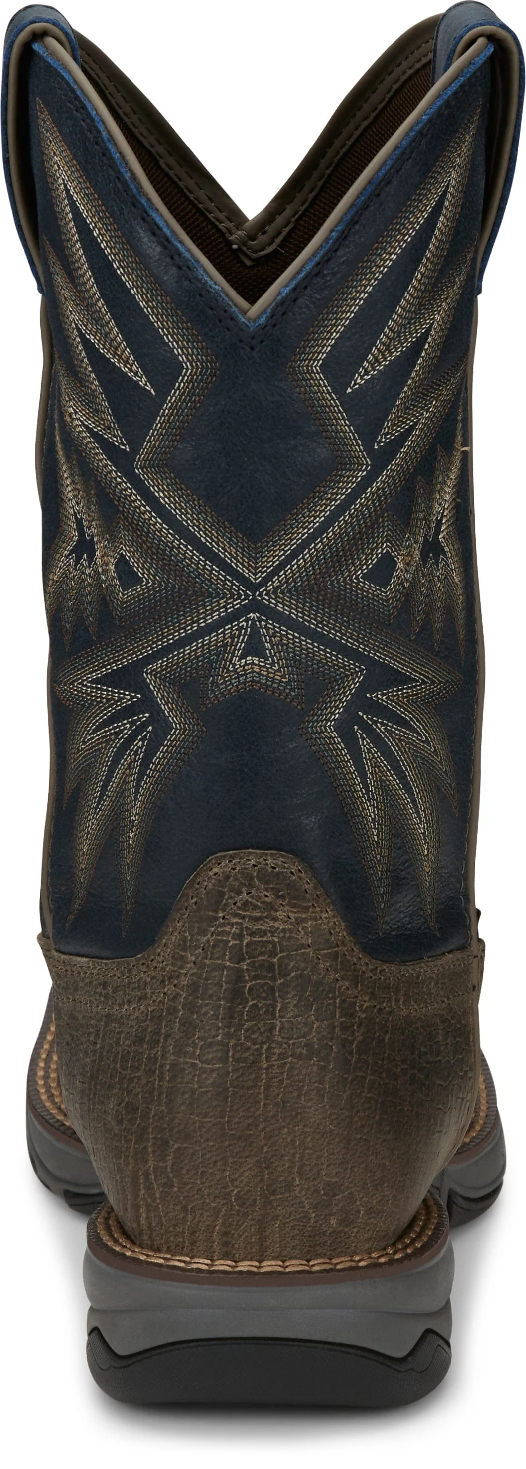 Tony Lama Men's 3R™ Bartlett Stone Brown Steel Toe Work Boots RR3361 - Image 6