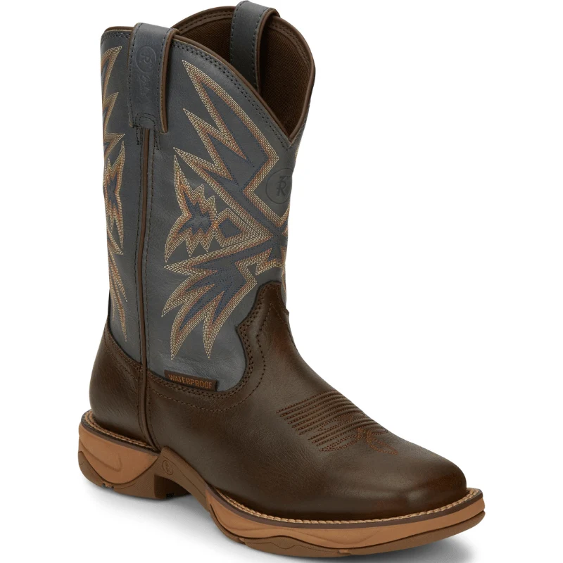 Tony Lama Men's Bartlett 3R Coffee Brown Pull On Work Boots RR3358