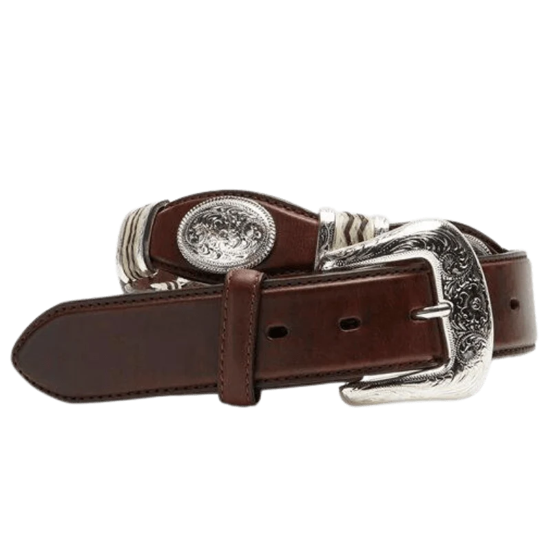 Tony Lama Men's Cutting Champ Leather Belt 9117L