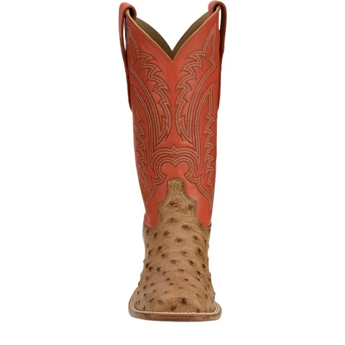 Tony Lama Men's Damilano Umber Full Quill Ostrich Western Boot EP8278 - Image 5