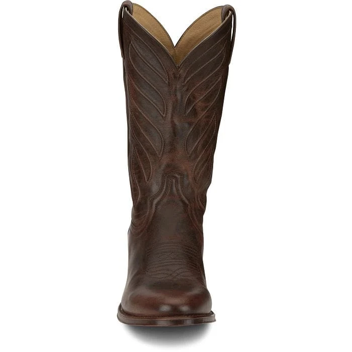 Tony Lama Men's Lenado 12" Walnut Western Boot DR3037 - Image 5