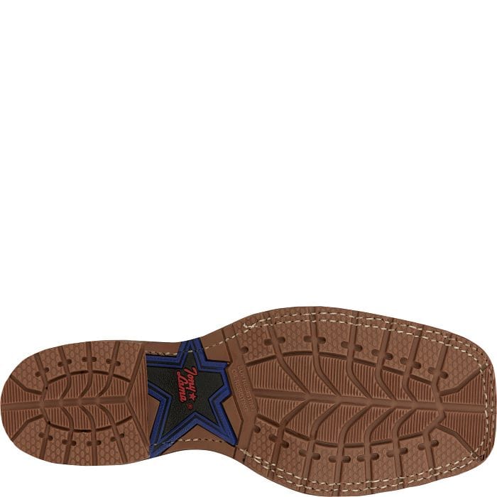 Tony Lama Men's Toffe Prescott Pirarucu Exotic Western Boots EP6097 - Image 7
