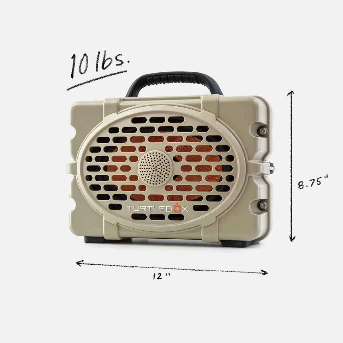 TurtleBox Gen3 Tan Bluetooth Speaker - Image 2