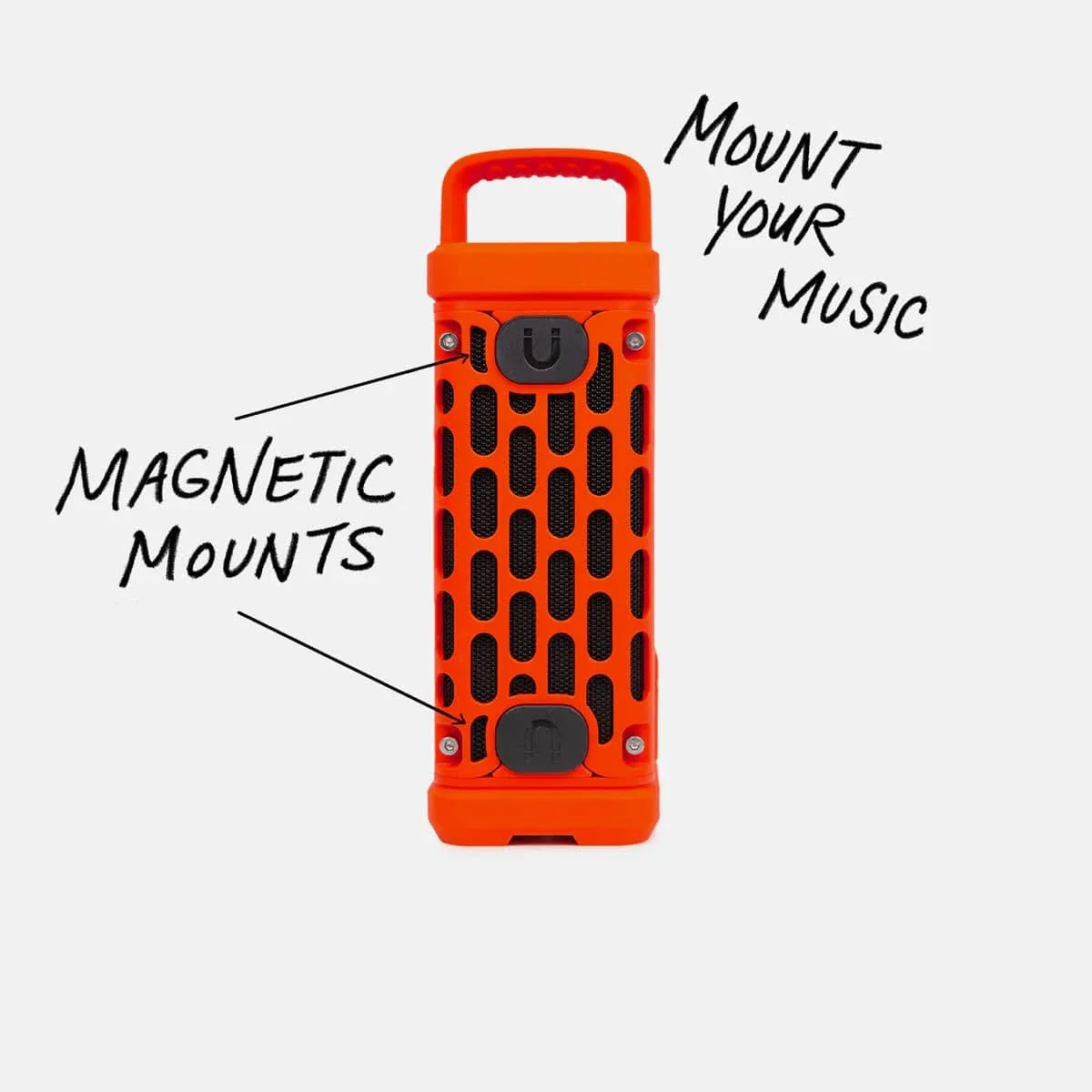 TurtleBox Ranger Orange Bluetooth Speaker - Image 3