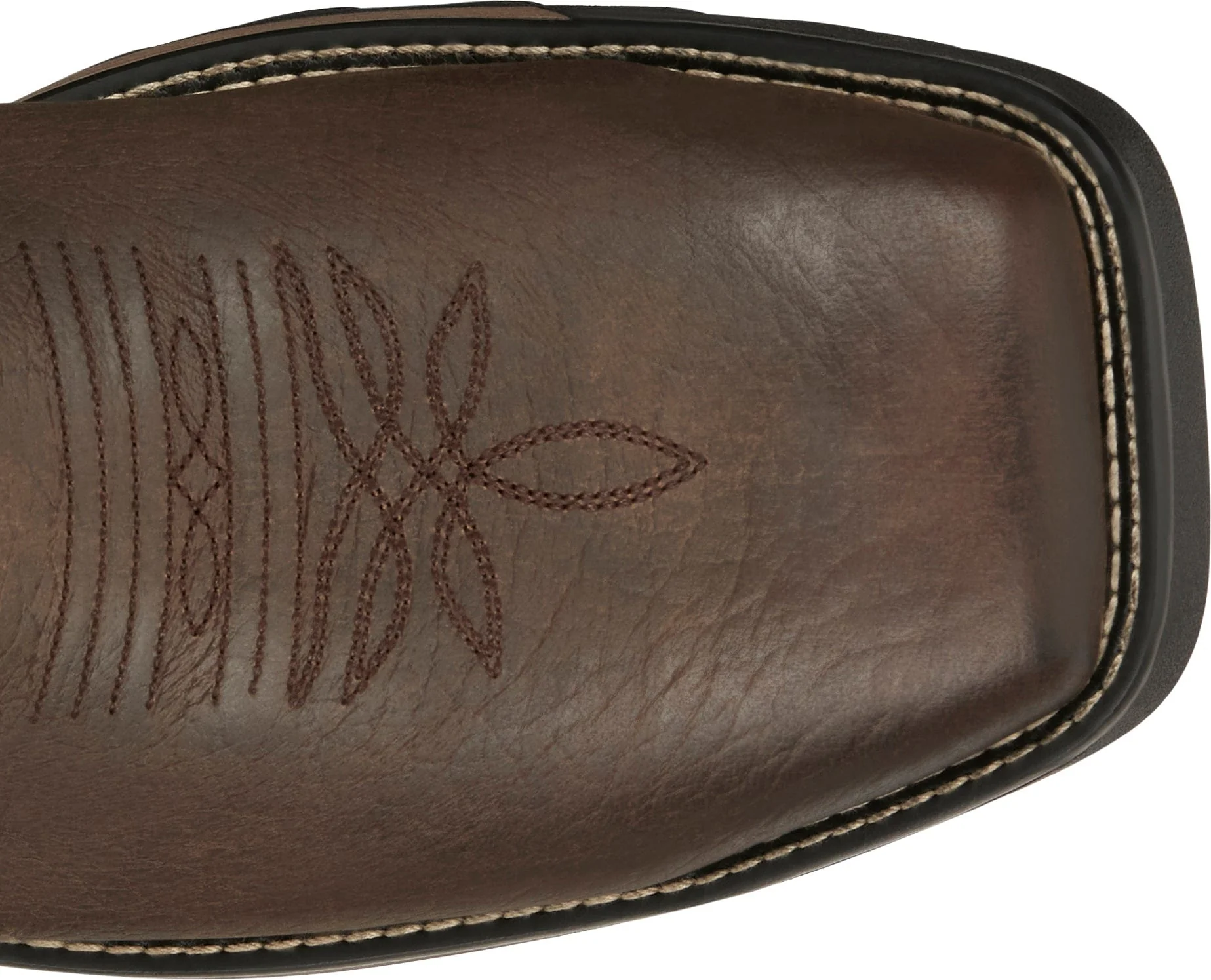Tony Lama Men's Anchor Hickory Brown Waterproof Composite Toe Western Work Boots TW3415 - Image 4