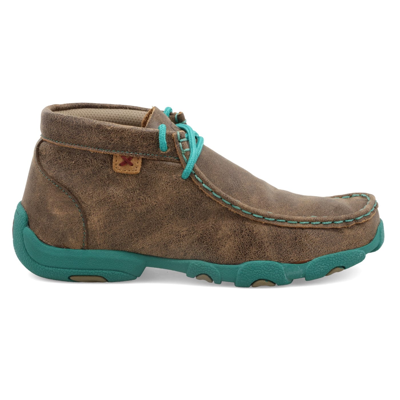 Twisted X Kids Bomber & Turquoise Chukka Driving Moc Shoe YDM0017 - Image 4