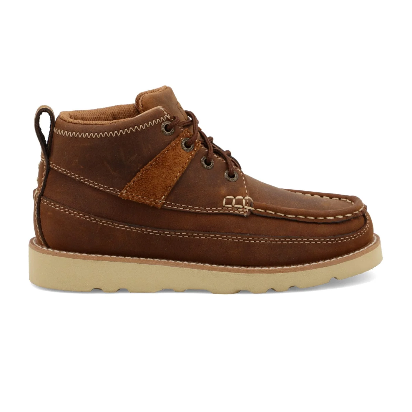 Twisted X Kids Oiled Saddle Wedge Sole Boot YCA0001 - Image 4